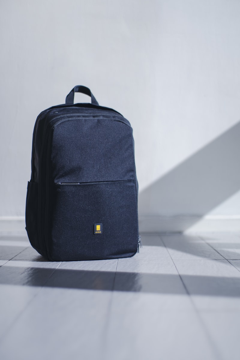 Minimalist Leather Backpack